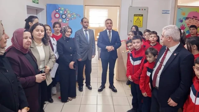 Gazipaşa Ortaokulu’nda Yaşam Becerileri Ve Akıl Oyunları Sınıfları Törenle Açıldı