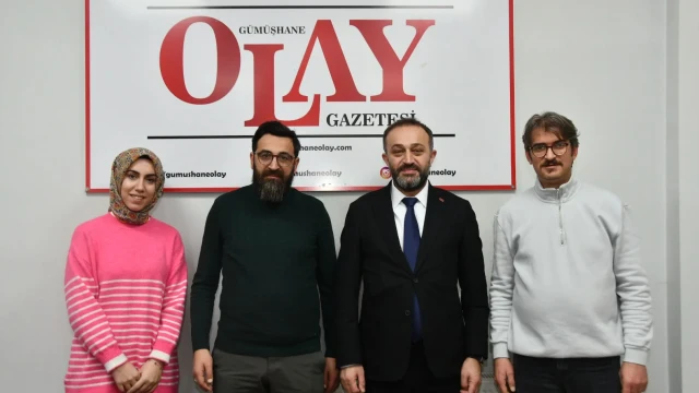 Genel Meclis Başkanı Balki’den Olay Gazetesi’ne 10 Ocak Ziyareti