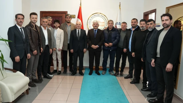 GTSO Heyetinden Rektör Kemalettin Aydın’a Ziyaret