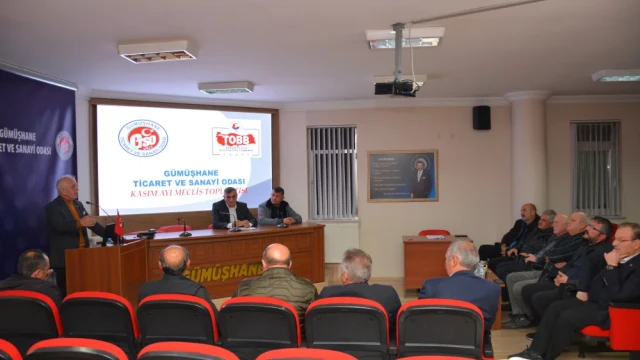 GTSO kasım ayı meclis toplantısı yapıldı