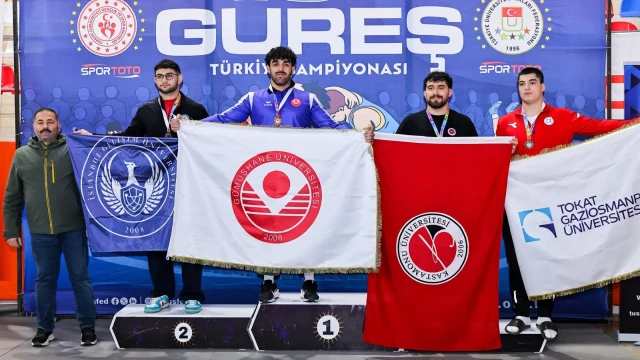 GÜ Güreş Takımı’ndan Türkiye Şampiyonası’nda Büyük Başarı