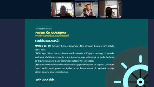 GÜ’de “Patent Ön Araştırma Teknikleri” Etkinliği Gerçekleştirildi