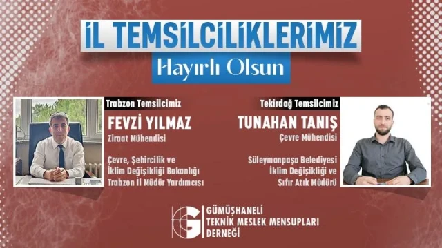 GÜM-TEK Trabzon ve Tekirdağ’a temsilci ataması yaptı