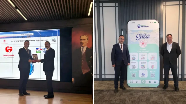 Gümüşhane Belediyesi'ne Akıllı Şehirler Projesi'nde ödül
