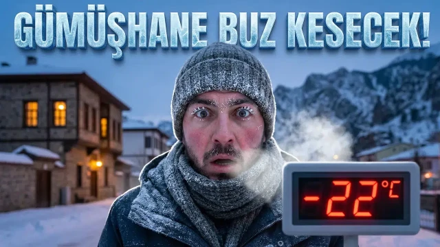 Gümüşhane Buz Kesecek!