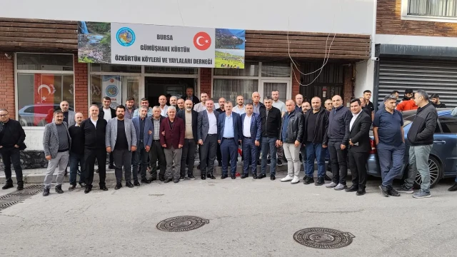 Gümüşhane dayanışması Bursa'da güçleniyor