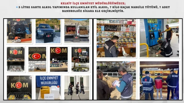 Gümüşhane Emniyeti’nden Suç Şebekelerine 70 Operasyon: 3 Milyon TL’lik Kayıp Önledi
