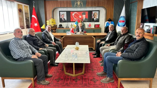 Gümüşhane Muhtarlar Derneği’nden Yerel Yönetimlere Destek Ziyareti