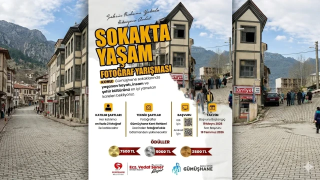 Gümüşhane Sokakları Fotoğraf Kareleriyle Ölümsüzleşecek