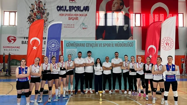 Gümüşhane Spor Lisesi’nden Voleybolda Kalıcı Hamle