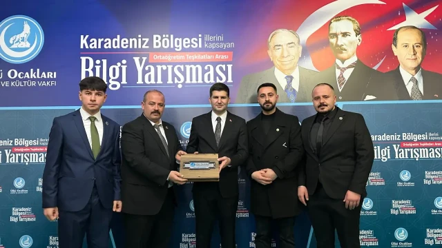 Gümüşhane Ülkü Ocakları Bölge Yarışmasında dereceye girdi