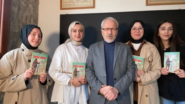 Gümüşhane Üniversitesi öğrencileri Fatma Çavuş’un izinde belgesel çekti