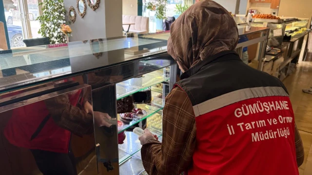 Gümüşhane’de Bayram Öncesi Gıda Denetimleri Sıklaştırıldı