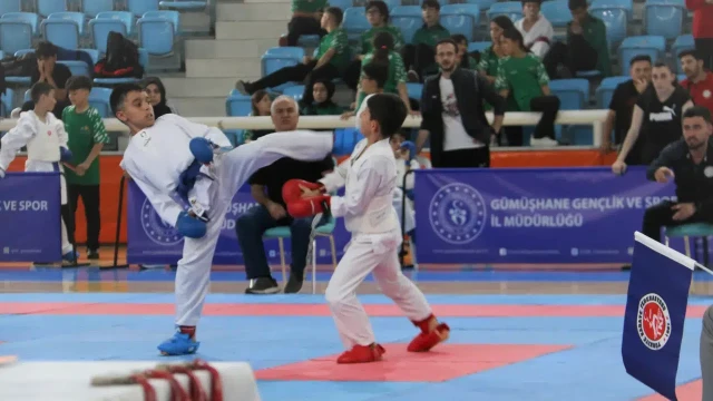 Gümüşhane’de bölgesel karate heyecanı: 19 ilden 247 sporcu yarışacak