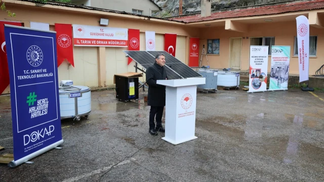 Gümüşhane’de DOKAP Destekli Tarımsal Ekipmanlar Çiftçilere Teslim Edildi — Fotoğraf 1