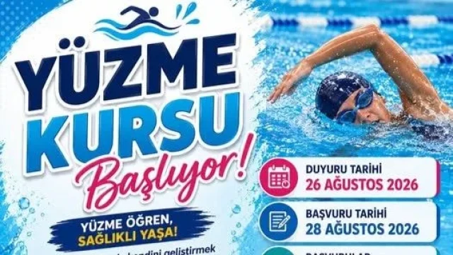 Gümüşhane’de Her Yaşa Yönelik Yüzme Kursu Başlıyor