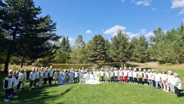 Gümüşhane'de miniklerden doğa bilinci