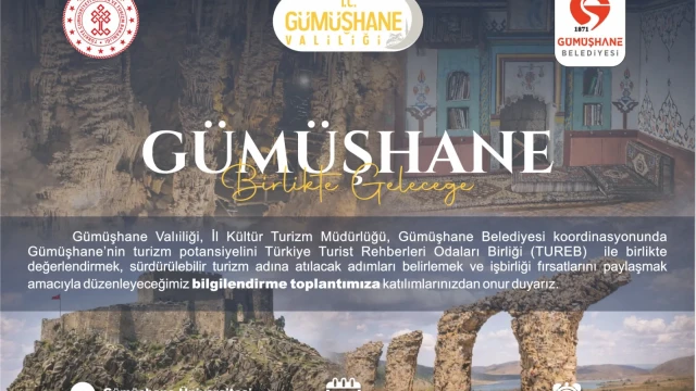 Gümüşhane’de Turizm İçin Ortak Akıl Toplantısı Düzenleniyor