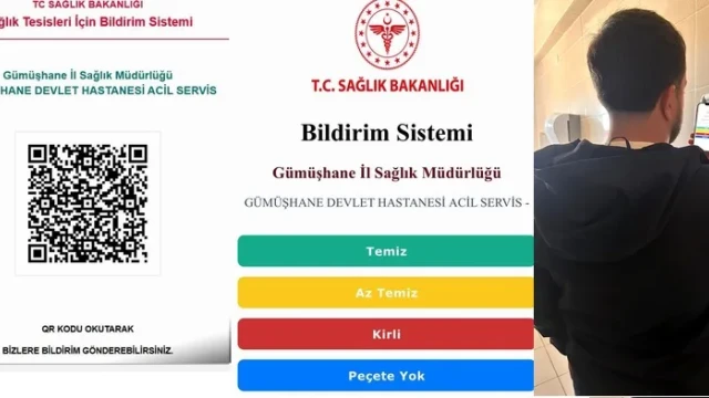 Hastane Tuvaletlerinde QR Kodlu Temizlik Takibi Başladı
