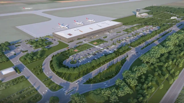 Havalimanı inşaatı hızla ilerliyor: 2026’da tamamlanacak