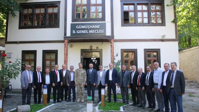 İl Jandarma Komutanı Sarıdoğan’dan İl Genel Meclisi’ne Ziyaret