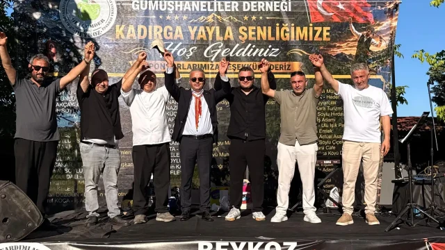 İstanbul’daki Gümüşhaneliler Kadırga Yayla Şenliği’nde Buluştu