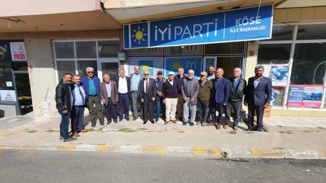 İYİ Parti Köse İlçe Başkanlığı’nda Bayrak Değişimi: Yeni Başkan Mustafa Kesler