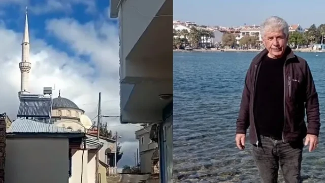 Kaynak makinesi kayboldu, camii hoparlöründen sitem etti