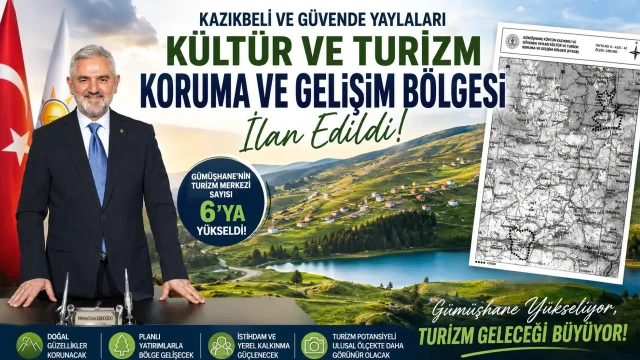 Kazıkbeli ve Güvende yaylaları kültür ve turizm koruma ve gelişim bölgesi ilan edildi