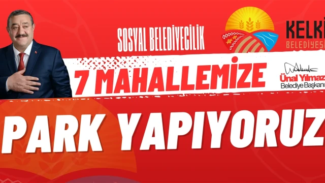 Kelkit Belediyesi’nden 7 Mahalleye Yeni Park Müjdesi