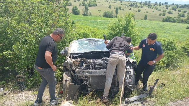 Kelkit-Şiran Yolunda Feci Kaza!