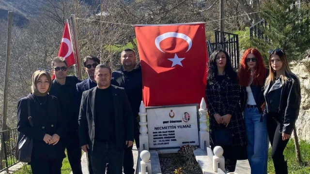 Kelkit Türk Eğitim-Sen’den Anlamlı Vefa: Şehit Öğretmen Necmettin Yılmaz Kabri Başında Anıldı