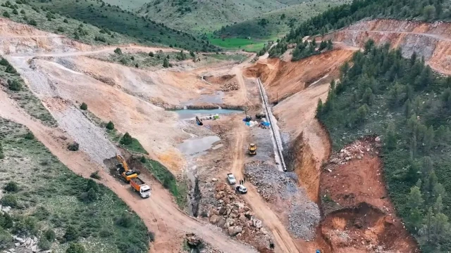 Kelkit’te 440 Bin Metreküp Kapasiteli Aşut Göleti ile 1.800 Dekar Arazi Sulanacak