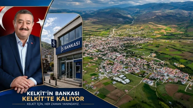 Kelkit’te Banka Krizi Çözüldü: İş Bankası Şubesi Kapanmıyor