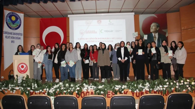 Kelkit'te kadınlara bağımlılık anlatıldı
