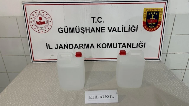 Kelkit’te sahte içki operasyonu