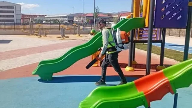 Kelkit’te Temizlik Çalışmalarına Yeni Ekipman Desteği