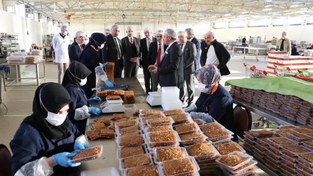 KKYDP kapsamında desteklenen işletme ziyaret edildi