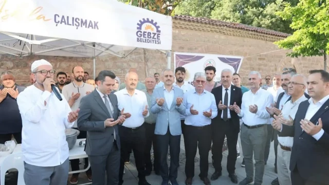 Kocaeli GÜDEF, Gebze’de aşure programı düzenledi