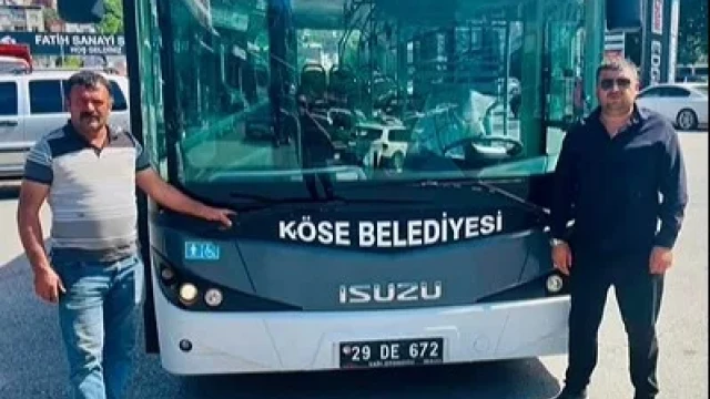 Köse Belediyesi Araç Filosunu Güçlendirmeye Devam Ediyor
