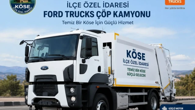 Köse Belediyesi'nden Ortak Hizmet Anlayışı: Çöp Toplama Aracı İlçe Özel İdaresi'ne Kazandırıldı