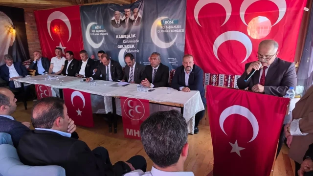 Köse MHP'de Şerafettin Kazancı 6. Kez Güven Tazeledi