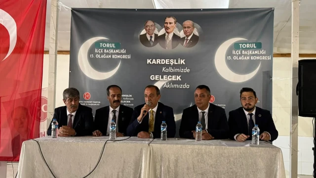 MHP Torul İlçe Başkanlığı'nda Güven Tazelendi: İbrahim Demir Yeniden Başkan Seçildi
