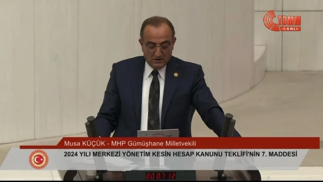 Milletvekili Küçük’ten TBMM’de Terörsüz Türkiye ve Milli Birlik Vurgusu