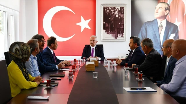 Millî Eğitim Bakanlığı Strateji Geliştirme Başkanı Ercan Türk, Gümüşhane İl Millî Eğitim Müdürlüğünü Ziyaret Etti