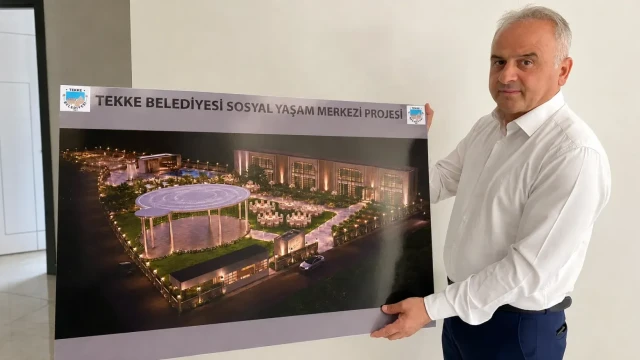 Tekke’de Büyük Sosyal Tesis İçin Geri Sayım Başladı