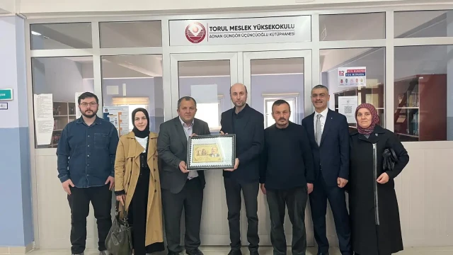 Torul MYO Kütüphanesine Adnan Güngör Üçüncüoğlu ismi verildi