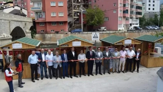 Torul’da Üreten Kadınlara Modern Satış Stantları