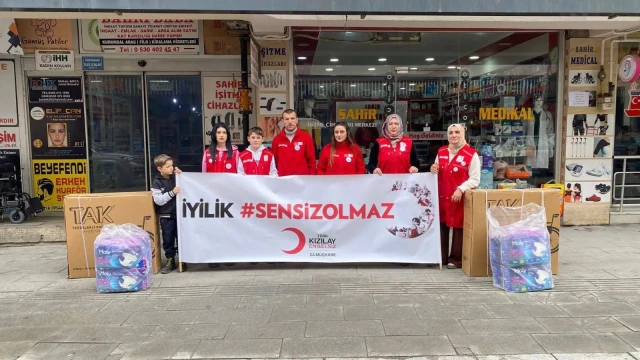 Türk Kızılay Gümüşhane Engelsiz Birimi’nden Anlamlı Destek