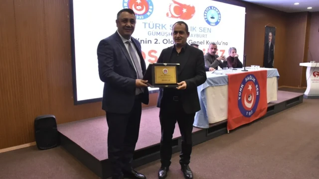 Türk Sağlık-Sen’de 31 Şubede Kongre; Gümüşhane–Bayburt’ta Görev Değişimi